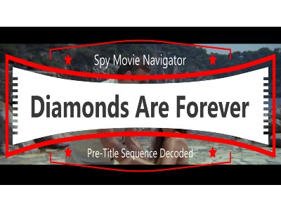 Diamonds Are Forever Pre-Title Sequence Decoded