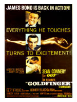 Goldfinger, editorial content, 007, James Bond, spy movie podcasts, EON Production movies, espionage, Sean Connery