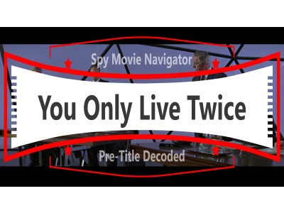 YOU ONLY LIVE TWICE – Pre-Title Sequence Decoded