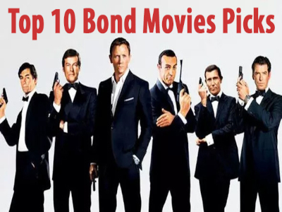 Dan’s Top 10 James Bond Movies for SpyMovieNavigator.com