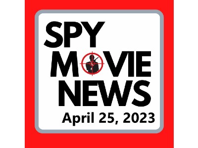 Spy Movie News - April 25 2023 logo - Red Background