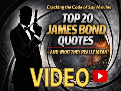 Top 20 James Bond Quotes — And What They Really Mean - Video 